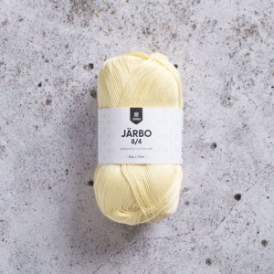 Järbo 8/4 50g - Light yellow Järbo 8/4 50g - Light yellow