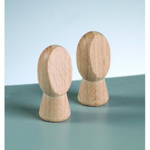 Trähänder L 32 x 15 mm - obehandlat 2 st. 8 mm borrhål Trähänder L 32 x 15 mm - obehandlat 2 st. 8 mm borrhål