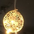 Kundbild Järbo 8/4 garn 200g - Vit: En av många ljusbollar av denna...