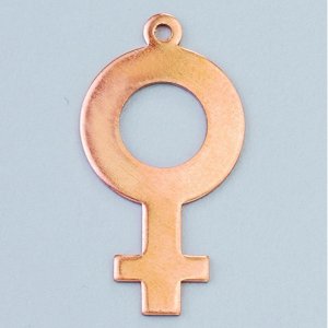 Hängsmycke 28 x 15 mm - feminin Hängsmycke 28 x 15 mm - feminin