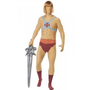 Second skin-dräkt, He-Man maskeraddräkt - Medium Second skin-dräkt, He-Man maskeraddräkt - Medium